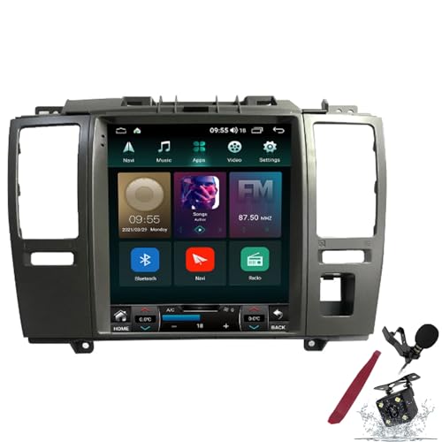 Console multimédia de prestige écran QLED 9.7" avec processeur Qualcomm pour Nissan Tiida M300s