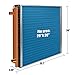 20x20 Heat Exchanger Water To Air, Copper Ports for Outdoor Wood Furnaces, Residential Heating and Cooling, and Forced Air Heating