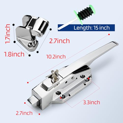 image for Pacify Walk in Cooler Door Handle, Heavy Duty Freezer Door Handle Latc