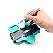 Price comparison product image KOBWA Contour Gauge Duplicator Profile Measuring Tool, 4.7" Plastic Multifunctional Irregular Ruled Deep Contour Copy Gauge, Professional General Woodworking Shape Laminate Duplicator