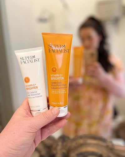 Super Facialist - Vitamin C + Brighten Gentle Daily Micro Polish Wash, Face Wash for Removing Dead Cells & Daily Impurities with Biodegradable Micro Beads, Vegan Friendly, 125ml - Image 5
