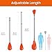 Freein 4-Piece Adjustable & Floating SUP Paddle - Adjustable Aluminum Alloy Shaft