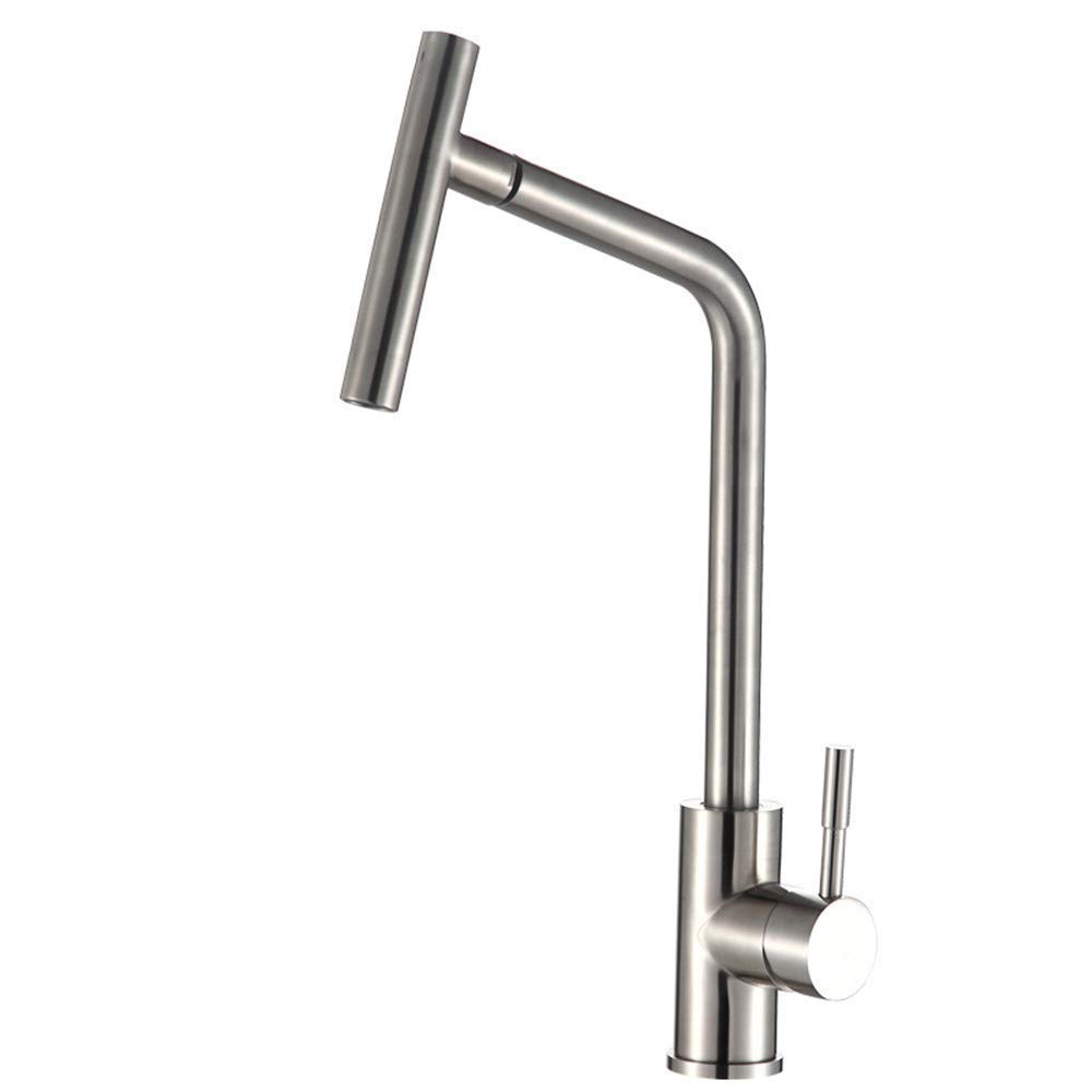 Robinet de cuisine sans plomb eau saine mitigeur évier inox anti-corrosion