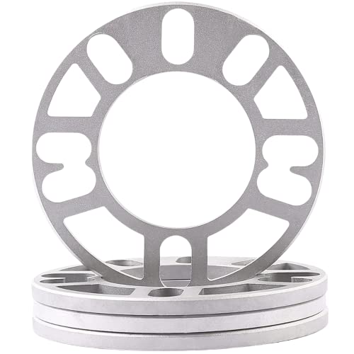 JINGLING Distanziali universali per ruote da 8 mm per la maggior parte dei bulloni PCD da 98 a 127 per ruote a 4 alette e 5 a 127 4x98 5x100 5x108 5x112 5x120 5x127 Adattatori per mozzo ruota 2 pezzi