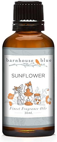Barnhouse Blue Sunflower Premium Grade Fragrance Oils - for Candle, Soap Making, & More - 30ML