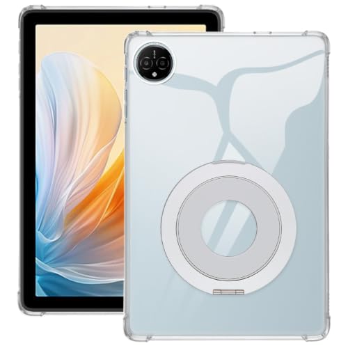 Funda para TechLife Pad Neo 10.1 2024 transparente con soporte de mesa