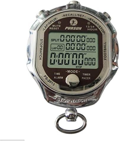XUBX Chronomètre avec 2 pièces Sifflet, Minuterie de Sport, Chronomètre