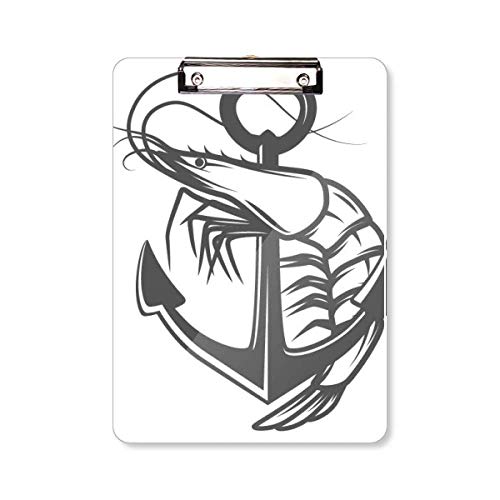 Porte-bloc marine A4 World Shrimp sous-main rigide et accessoire de bateau