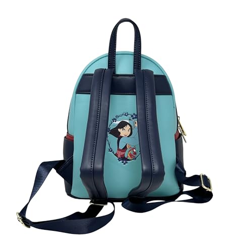 Loungefly Disney Mulan Cosplay Womens Double Strap Shoulder Bag Purse4