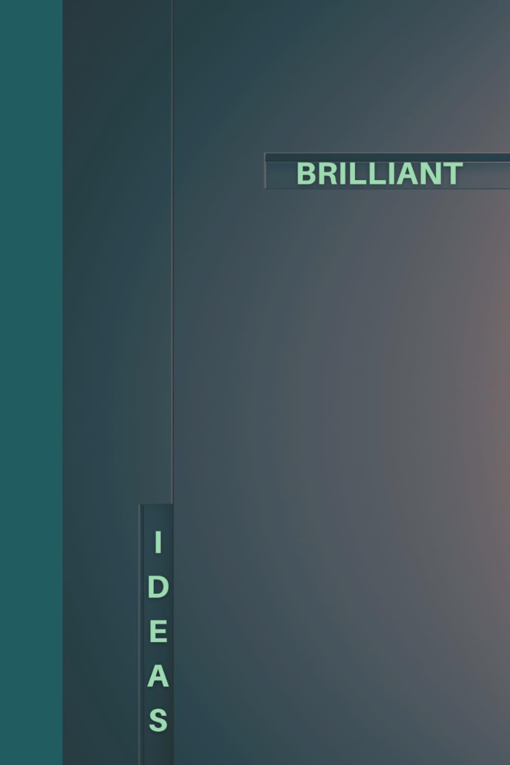 Brilliant Ideas: Creative journal notebook gift idea, notebook for writing, notebook for work, journal for writing, small notebook for ideas, creative notebook for adults, 6"x9" 120 Pages