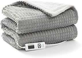 BEDSURE Heating Fleece Throw
