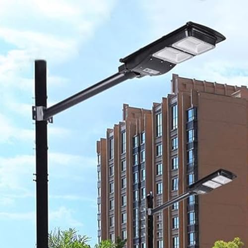 Suporte Barra Luminaria Solar Aço Pintura Eletrostatica Parede Poste Rua Segurança Iluminaçao Quinta