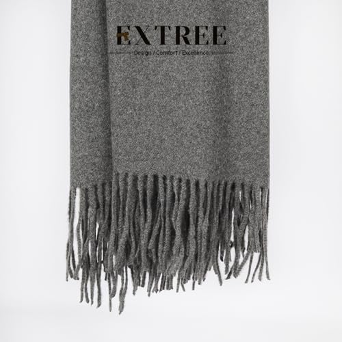 EXTREE Women Shawl Wrap Scarf Pashmina Wedding Christmas Birthday Gifts Idea Large Soft Stole3