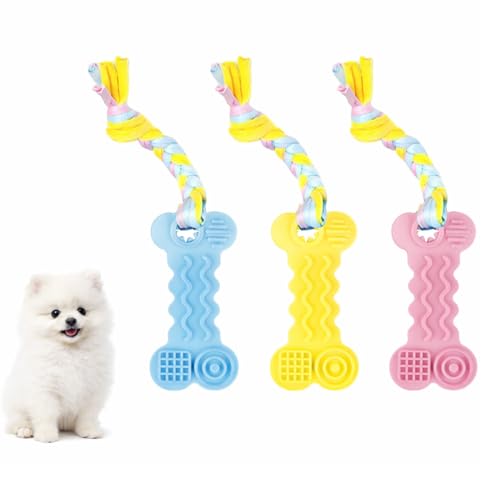 Set da 3 pezzi cuccioli di cane, resistente ai morsi cuccioli di cane, masticazione per cani e cuccioli di taglia media e grande cuccioli di cane.