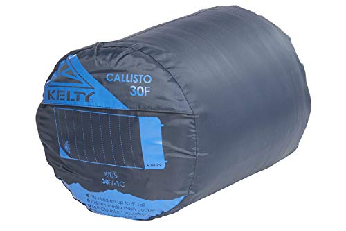 Bolsa de dormir Kelty Callisto Kids 30 Grados, relleno sintético, cubierta suave, incluye bolsa de compresión para niños y niñas miniatura 3