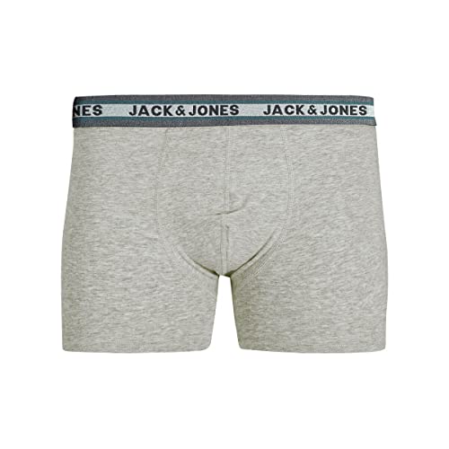 JACK & JONES Herren JACOLIVER Trunks 5 Pack, Light Grey Melange/Pack C, S 4