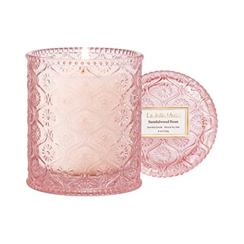 LA JOLIE MUSE Velas Aromáticas de Rosa Cover