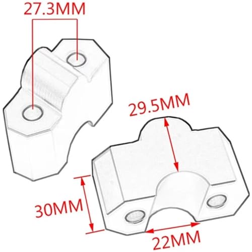 Extensor de soporte de manillar compatible con Z750S eleva la postura de conducción 5