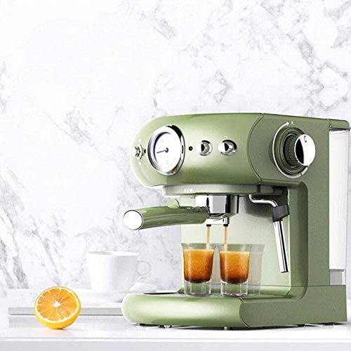 Kaffeemaschine Grüner Edelstahl Haushalt Voller Halbautomatischer Kommerzieller Dampfschaum – Bild 7