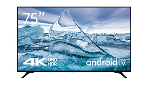 Nokia Smart TV - 75 Inch (189 cm) TV Android TV (4K UHD, DVB-C/S2/T2, Netflix, Prime Video, Disney+)