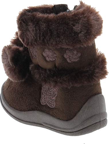 Kali Footwear Girls Zello Butterfly Glitter Pom Pom3