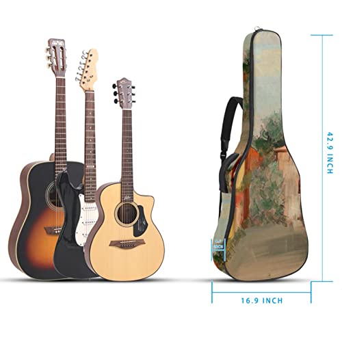 Forest Deer Silhouette Étui de protection rembourré pour guitare acoustique classique, Multicolore 10., 42.9×16.9×4.7 in… - Les Beatles, Paul McCartney, John Lennon, RIngo Starr, George Harrison Forest Deer Silhouette Étui de protection rembourré pour guitare acoustique classique, Multicolore 10., 42.9x16.9x4.7 in… – Image 6
