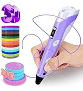 3D Pen for Kids, 3D Printer Pen with 150ft PLA Filament Refills, 3D Printing Pen 3D Drawing Craft...