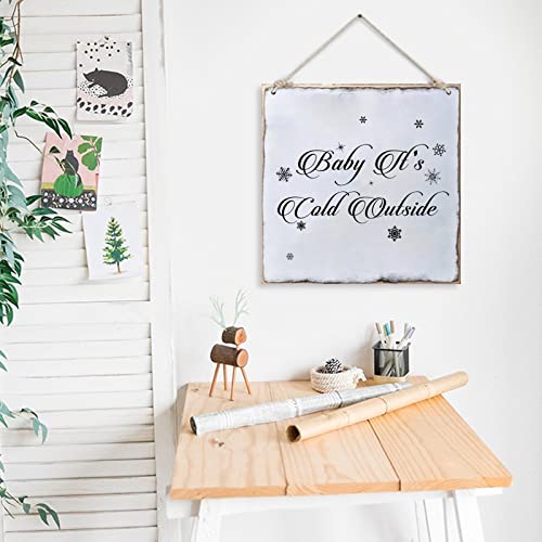 Panneau mural de Noël en bois rustique de qualité supérieure - 5