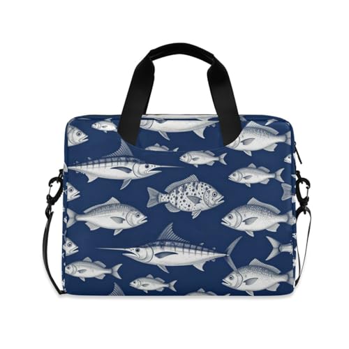 Bolso Maletín Portátil para Laptop 15.6" Azul miniatura 1