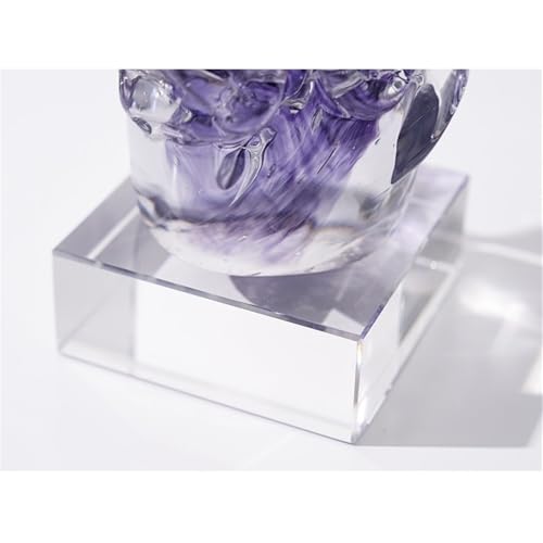 Collection cadeaux d'exception : sculpture de table créative en verre pour design fixe