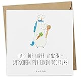 Mr. & Mrs. Panda Geschenkgutschein Kochkurs Freude - Geschenk, Gutschein online, Karte, wählen, gemeinsames Kochen, Gutscheinkarte, Küchenprofi, Geschmackserlebnisse, Geschenkkarte