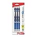 Pentel® EnerGel® Deluxe RTX Retractable Pens, Needle Point, 0.5 mm, Assorted Barrels, Blue Ink, Pack Of 3
