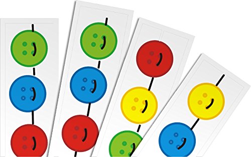 Miniland 31715 Buttons and Cards in Tub (140-Piece), Multi-color, Medium - Image 4