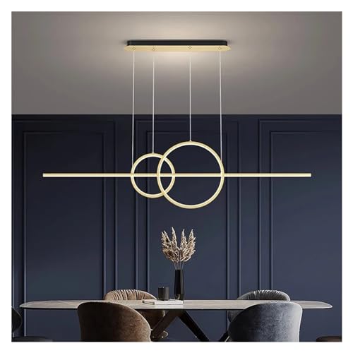 Lustre suspension moderne réglable pour éclairage de salle à manger