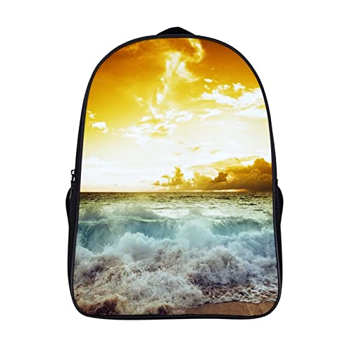 Sac à dos d'école enfants Coastal Classic grand sac de voyage scolaire 3D