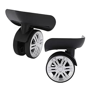 Bagage Wielen, DIY Mute Veilig Slijtvast A65 1 Paar Koffer Wielen voor Koffer Vervanging Accessoire