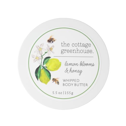 The Cottage Greenhouse Lemon Blooms & Honey Body Butter, 5.5