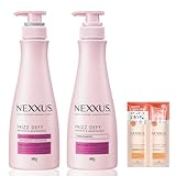 【セット買い】NEXXUS(ネクサス) スムースアンドマネージャブル シャンプー＋コンディショナー(トリートメント) 各440g 1回分おまけ付き 日本製