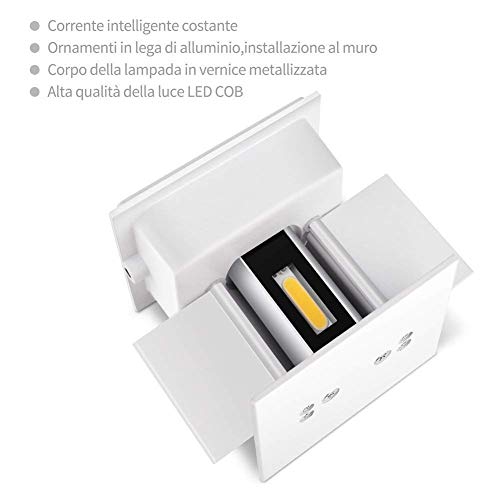 GHB 7W Lampada Esterna da Parete Applique da