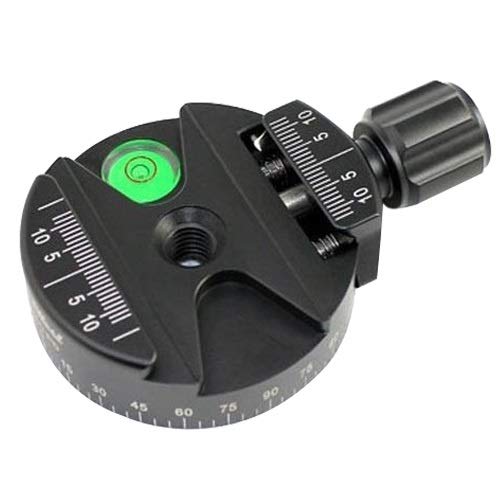 MDYHMCAMC FC60-PO 360 Degree Panoramic Tripod Head Clamp Base Stand Holder Mount for Arca RRS Quick Release Plate MDYHMC