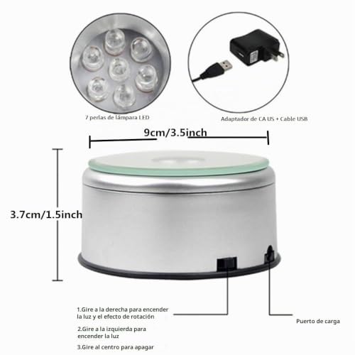 Base de luz LED 14 Imagen adicional
