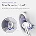 Premium Multi-Flange Eartips for Galaxy Buds3 Pro (White, Medium) – Always Fits, Never Slips