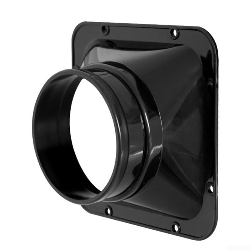Conectores de tubería ABS de componentes imprescindibles con un diseño de brida cuadrada (300 mm)