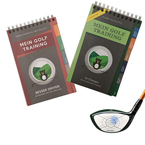 All Square Verlag Mein Golf Training (30 Übungen für EIN effizientes Training und Besser Driven) + 40 Impact Tapes + Pitchgabel | Trainings-Paket-Special Cover