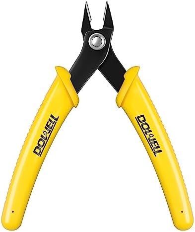 DOWELL Micro Cutter Flush Cutter Soft Wire Cutters Professional Cutting Copper And Aluminum Wire Cables