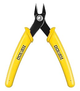 DOWELL Micro Cutter Flush Cutter Soft Wire Cutters Professional Cutting Copper And Aluminum Wire Cables