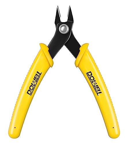 DOWELL Micro Cutter Flush Cutter Soft Wire Cutters Professional Cutting Copper And Aluminum Wire Cables