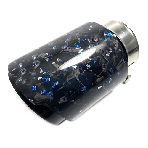 Tubo de escape de coche para sustituir colas oxidadas por acero negro y carbono