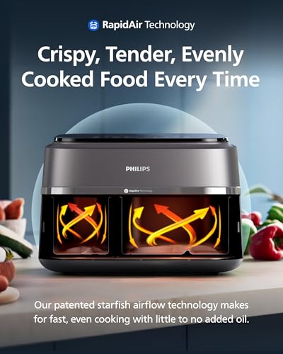 Air Fryer 3000 Series Dual Basket, 9L (3L + 6L) - Image 3