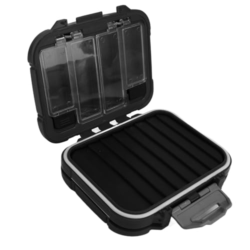 Boîtes de pêche double ouverture 12x10x5cm en ABS antichoc